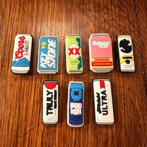 Beer and Hard Seltzer‎ Croc Charm Jibbitz Bundle